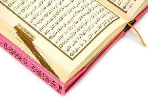 Kuran Karim - Plain Arabic - Bag Boy - Pink - Ayfa Publications - Computer Lined - 4