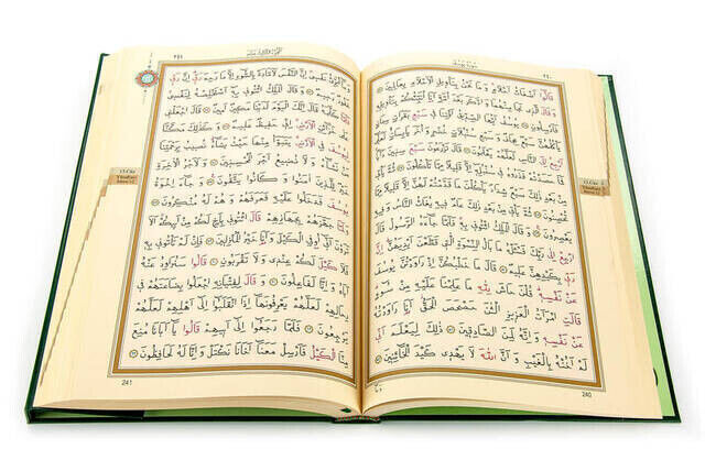 Kuran Karim - Plain Arabic - Cami Boy - Computer Line - Hayrat Nesriyat - 7