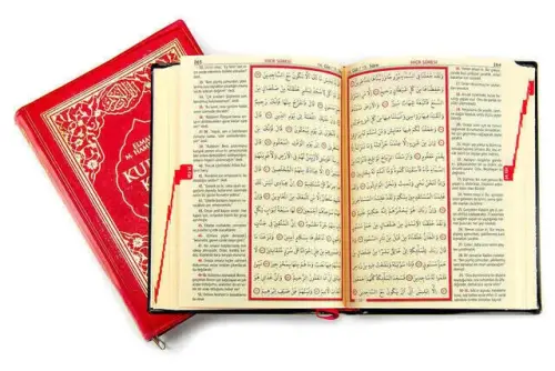 Kuran Karim and Yüce Meali - Arabic and Meal - Bag Boy - Ayfa Publishing House - Computer Lined - 3