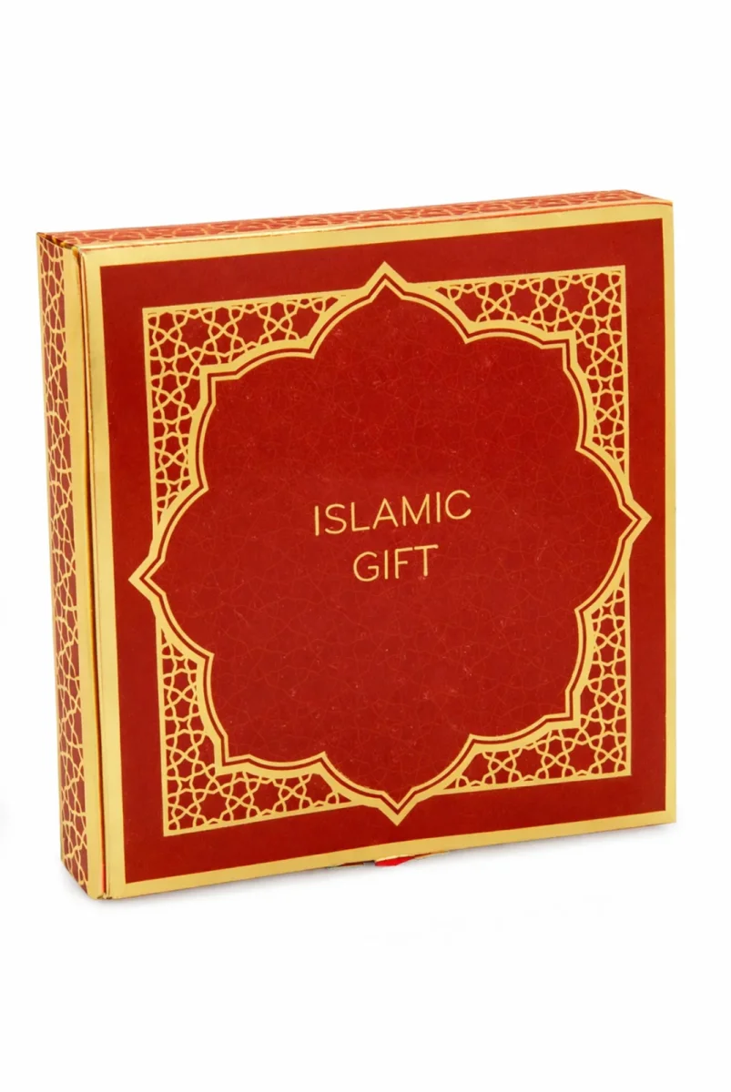 Kutulu Kur’an-ı Kerim Seti | Tesbih + Zikirmatik Hediye Seti - Kırmızı - 6