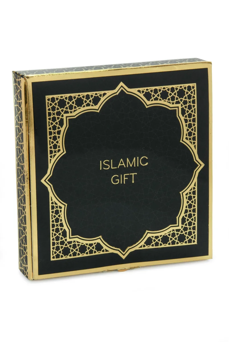 Kutulu Kuranı Kerim Seti | Tesbih + Zikirmatik Hediye Seti - Siyah - 6