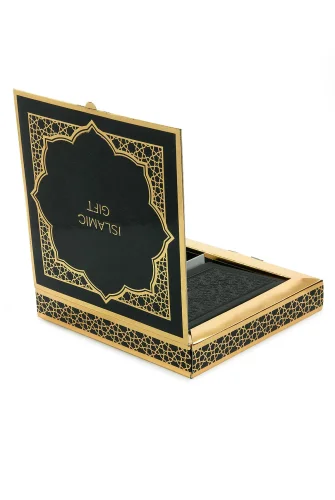Kutulu Kuranı Kerim Seti | Tesbih + Zikirmatik Hediye Seti - Siyah - 7