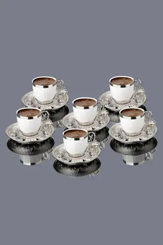 Lal 6 lı Hediyelik Set - Gümüş - 6