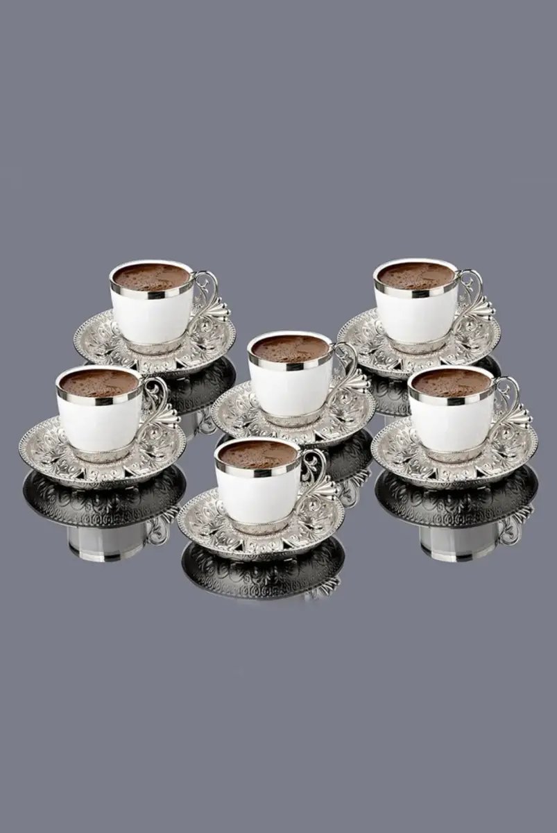 Lal 6 lı Hediyelik Set - Gümüş - 6