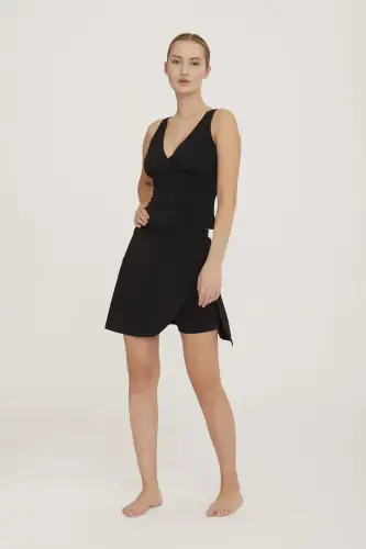 Lapieno Nory 3609-23 Black Suit Pool Swimsuit - 3