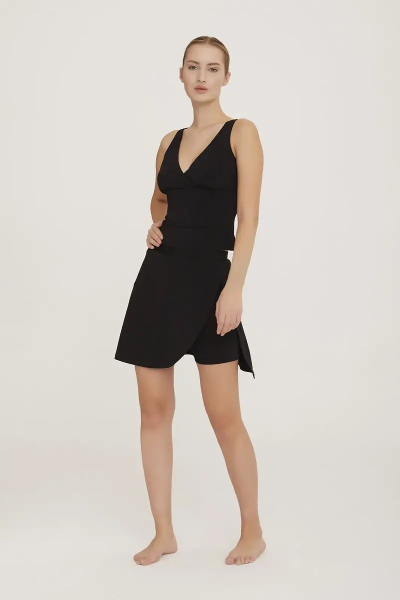 Lapieno Nory 3609-23 Black Suit Pool Swimsuit - 3