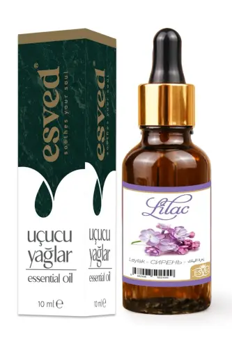 Leylak Kokusu Saf Esansiyel Uçucu Yağ Buhurdanlık Yağı Difüzör Esansı Aromaterapi Ortam Koku 10ml 