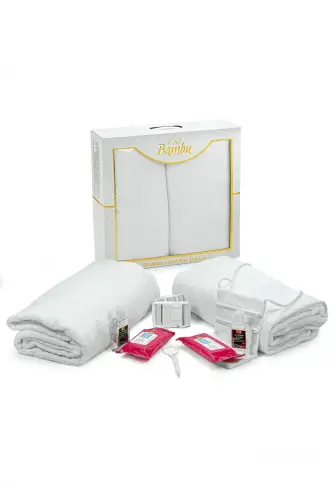 Lüks Bambu Hac Umre İhram Seti - 1