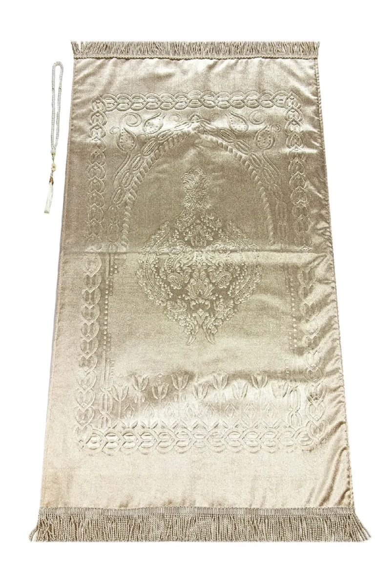 Lüks Özel PVC Kutu Hediyelik Çeyizlik İbadet Seti - Gold - 7