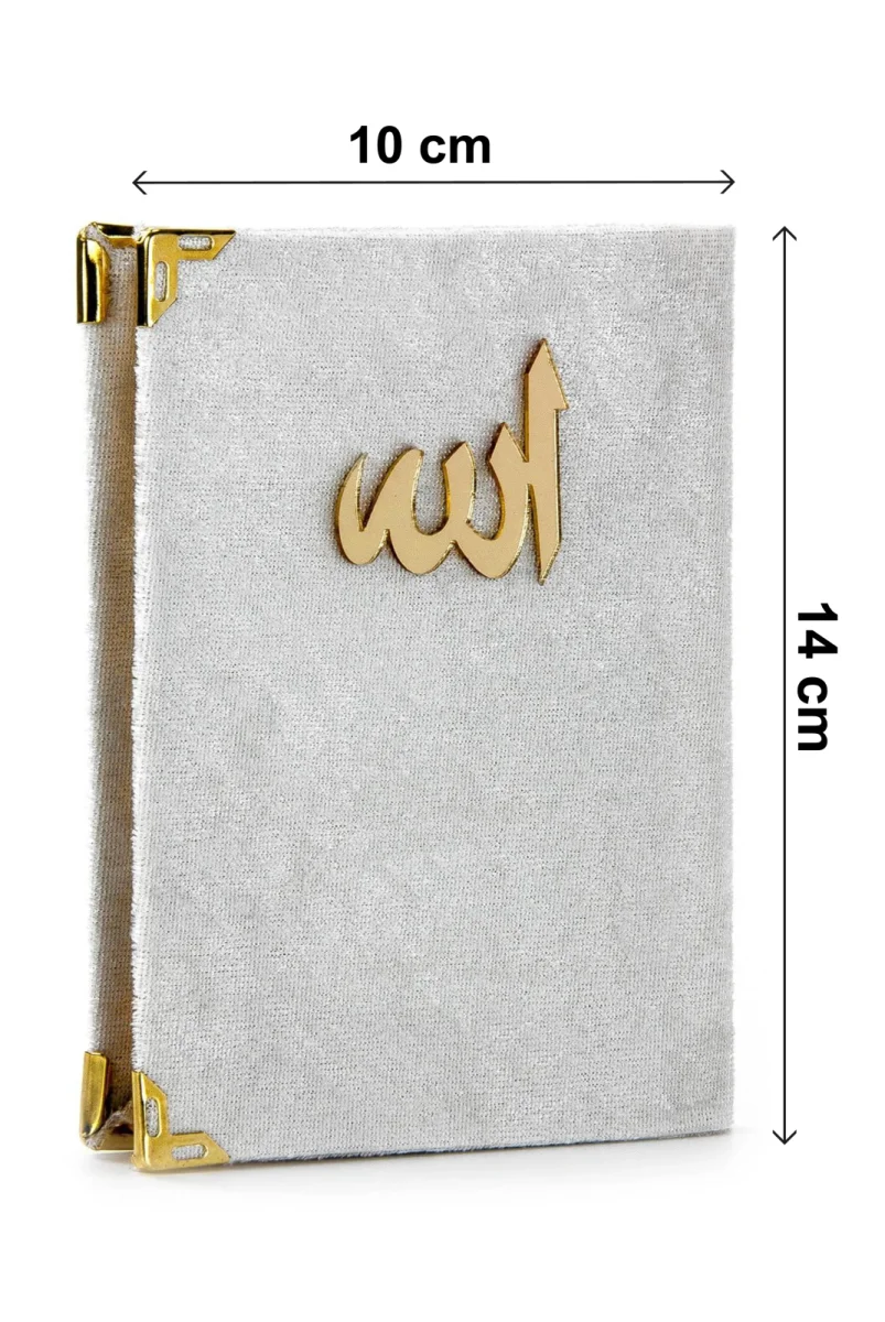 Lüks Özel PVC Kutu Hediyelik Çeyizlik İbadet Seti - Gold - 9