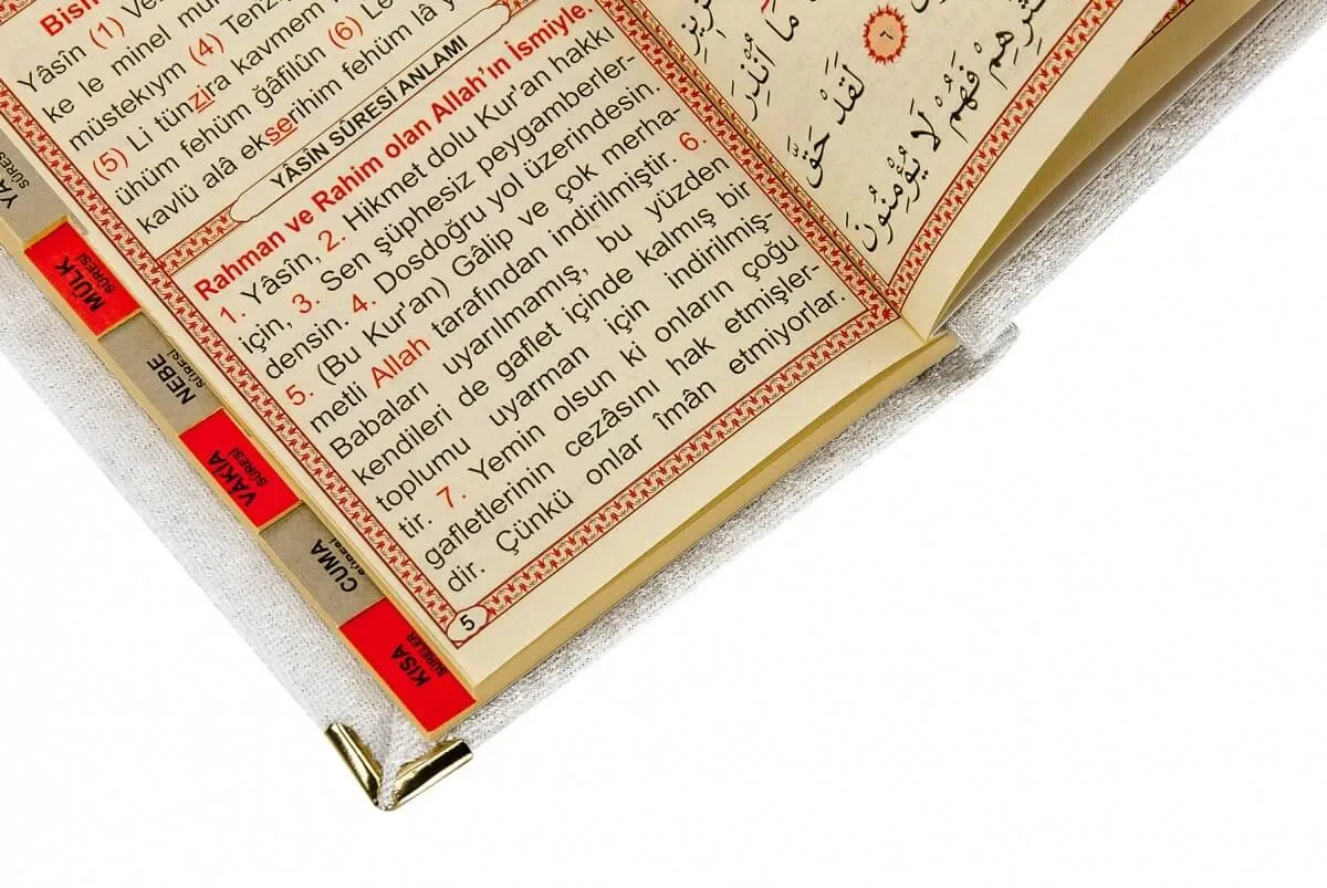 Lüks Özel PVC Kutu Hediyelik Çeyizlik İbadet Seti - Gold - 11