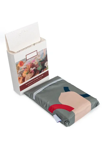 Lüks Su Geçirmez Çantalı Cep Seccadesi, Taşınabilir Seyahat Namazlığı - 4