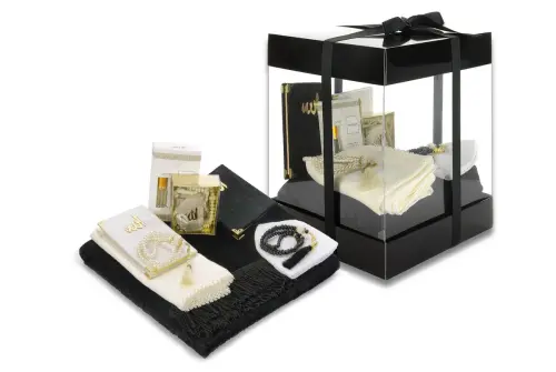Luxury Custom Pvc Box Dowry Gift Worship Set Black - ihvanonline (1)