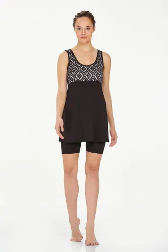 Maresiva 8314-24 Siyah Liv Yarı Kapalı Mayo - Maresiva (1)