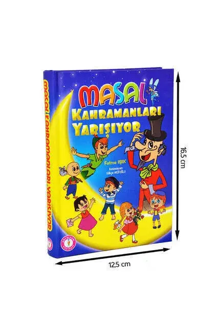 Masal Kahramanları Yarışıyor Çocuk Masal Kitabı-1161 - 1