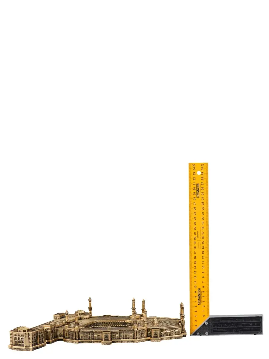 Masjid Haram Kaaba Trinket Religious Gift Gold Color - 7