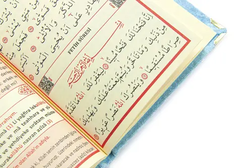 Mavi Mevlüt Hediyelik Kadife Kaplı Yasin Kitabı Tesbih Çeyizlik Seccade Seti - 6