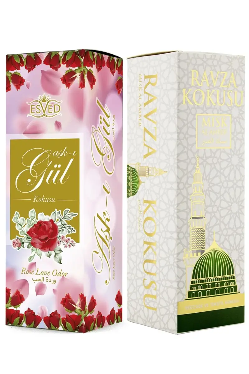 Medine Ravza Kokusu Ve Gül Kokusu Sprey 400 Ml. - 1