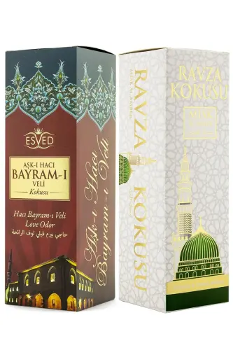 Medine Ravza Kokusu Ve Hacı Bayram Veli Kokusu Sprey 400 Ml. 