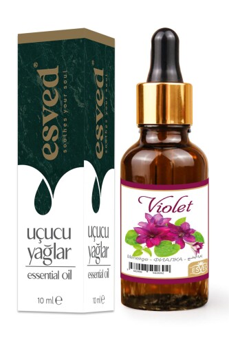 Menekşe Kokusu Saf Esansiyel Uçucu Yağ Buhurdanlık Yağı Difüzör Esansı Aromaterapi Ortam Koku 10ml 
