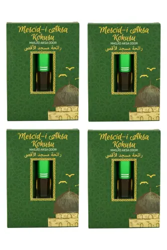 Mescidi Aksa Kokusu Alkolsüz Esans 3ml 4 Adet - 1