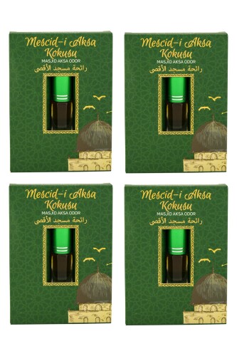 Mescidi Aksa Kokusu Alkolsüz Esans 3ml 4 Adet 