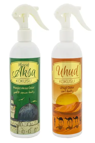 Mescidi Aksa Ve Uhud Kokusu Sprey 400 Ml. Beyaz - Esved (1)