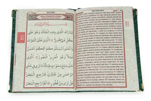 Mevlidi Nebi Special Gift Velvet Covered Book of Yasin - 3