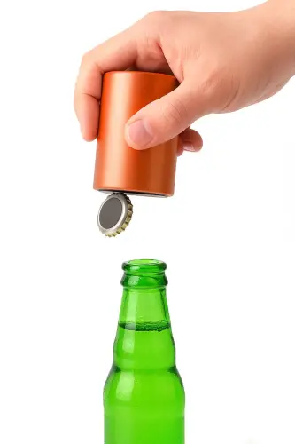 Mıknatıslı Bas Çek Otomatik Şişe Açacağı Bakır 