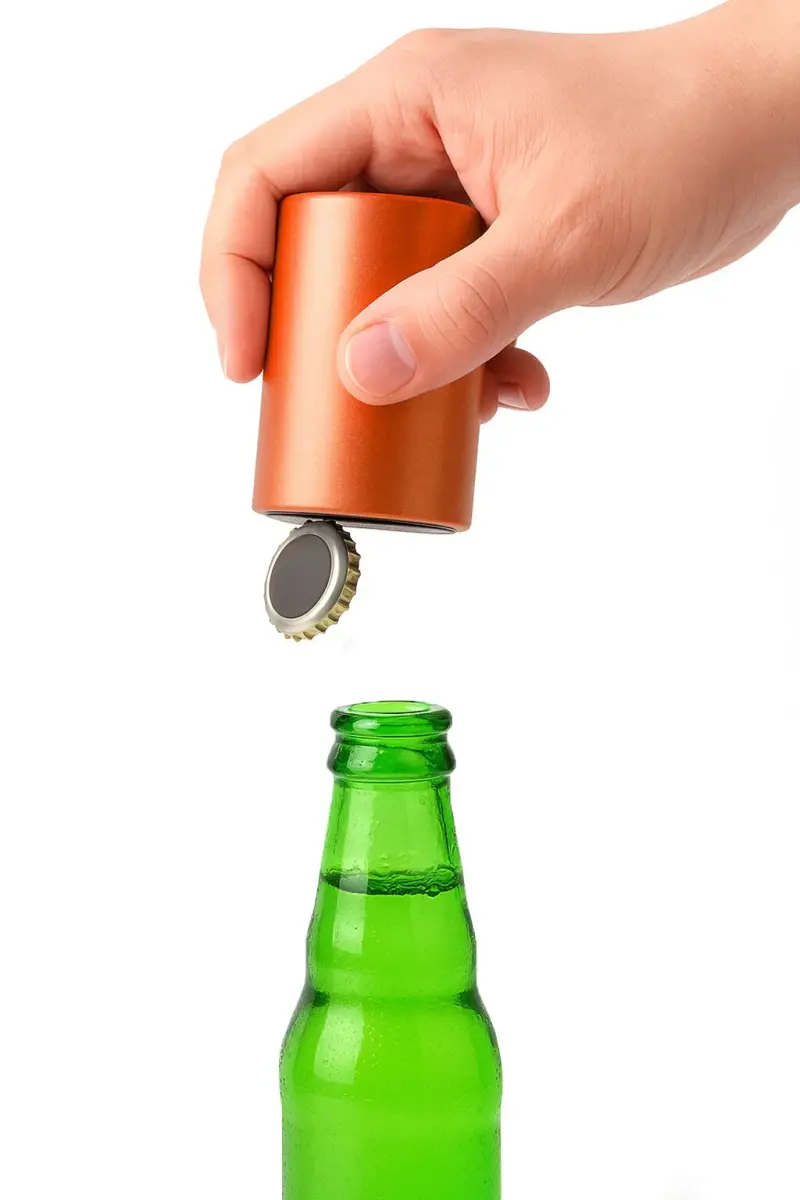 Mıknatıslı Bas Çek Otomatik Şişe Açacağı Bakır - 1