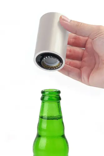 Mıknatıslı Bas Çek Otomatik Şişe Açacağı Beyaz - ihvanonline (1)