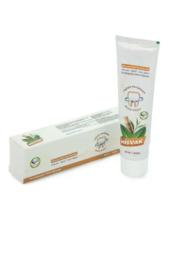 Misvak Özlü Diş Macunu Nane ve Çay Ağacı 65 ml – 80 gr - 3
