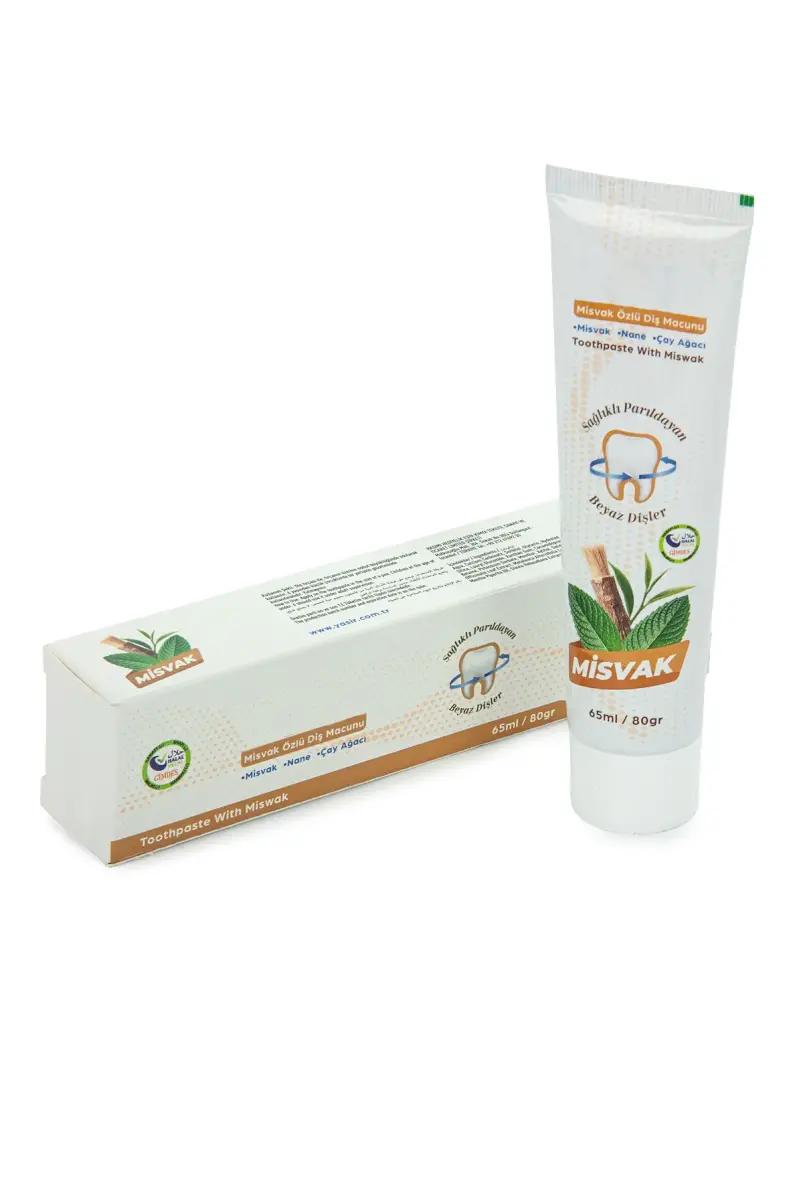 Misvak Özlü Diş Macunu Nane ve Çay Ağacı 65 ml – 80 gr - 3
