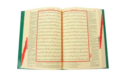 Mother's Day Gift Special Stylish Velvet Boxed Quran and Pearl Rosary Set - 6