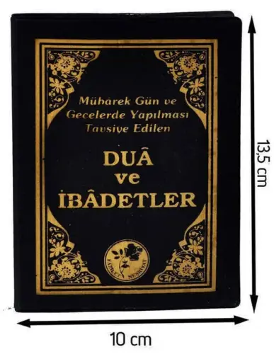 Mübarek Gün ve Gecelerde Dua ve İbadetler Cep Boy-1304 - 1