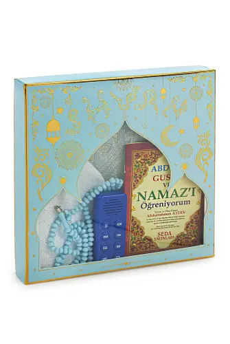 My Son's Audio Prayer Teaching Prayer Mat Set in Blue - ihvanonline (1)