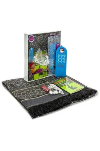 Namaz Kıldıran Seccade - Kulaklıklı - Pusulalı 