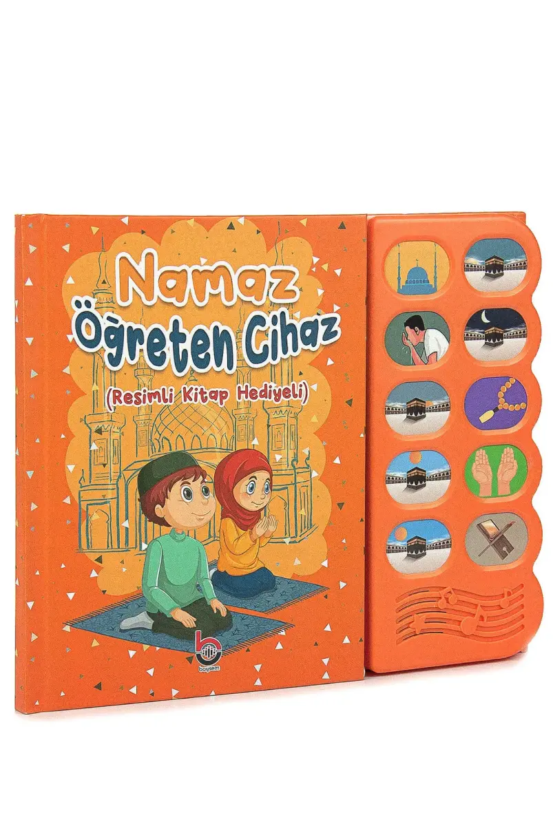 Namaz Öğreten Cihaz Resimli Kitap Seti Turuncu - 1