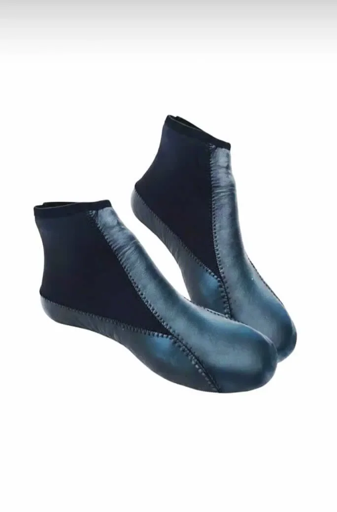 Nefes Alabilen, Su Geçirmez, Termal Deri Mest Çorap Siyah - 1