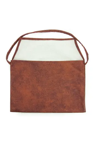 Nubuk Cami Boy Kuranı Kerim Taşıma Çantası Bordo - Hayrat Neşriyat (1)