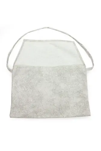 Nubuk Rahle Boy Kuranı Kerim Taşıma Çantası Beyaz - Medrese Yayınları (1)