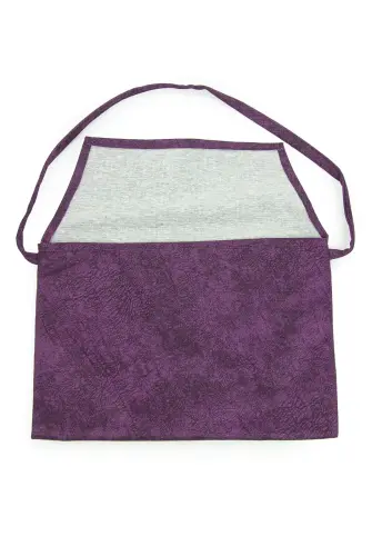 Nubuk Rahle Boy Kuranı Kerim Taşıma Çantası Fuşya - Medrese Yayınları (1)