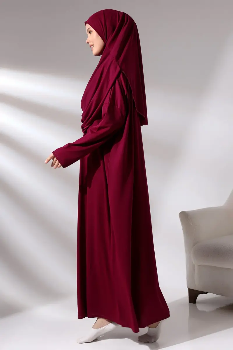 One Piece Prayer Dress - Fuchsia - 5015 - 5