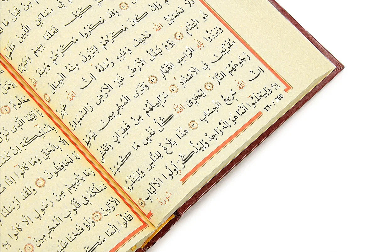 Orta Boy Arapça Bilgisayar Hatlı Kuran-ı Kerim - Furkan Neşriyat (Miklepsiz) - 6