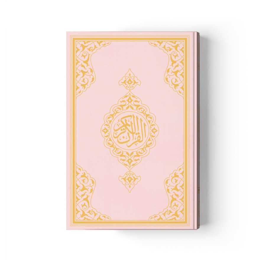Orta Boy Kuran-ı Kerim Yeni Cilt (pembe, Mühürlü)