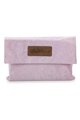 Orta Boy Kuranı Kerim Taşıma Çantası Pembe - 5