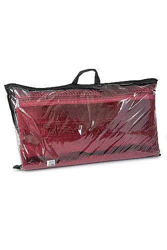 Ortopedik Minderli Seccade Kaymaz Tabanlı Yumuşak Dokulu Rahat Secde Seccadesi - Kırmızı - 7