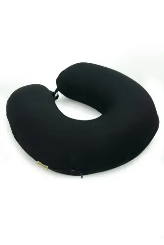 Ortopedik Seyahat Boyun Yastığı, Visco Hafızalı Boyun Destekli Yastık - 6