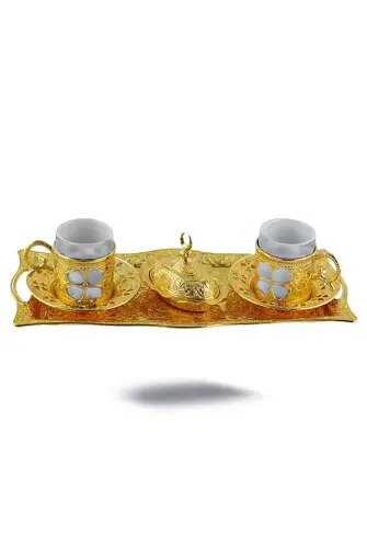 Oryant Clover Coffee Set 2 Pieces Yellow Boxed 125-S-K-18 - 1