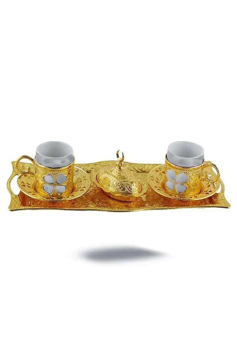 Oryant Clover Coffee Set 2 Pieces Yellow Boxed 125-S-K-18 - 1